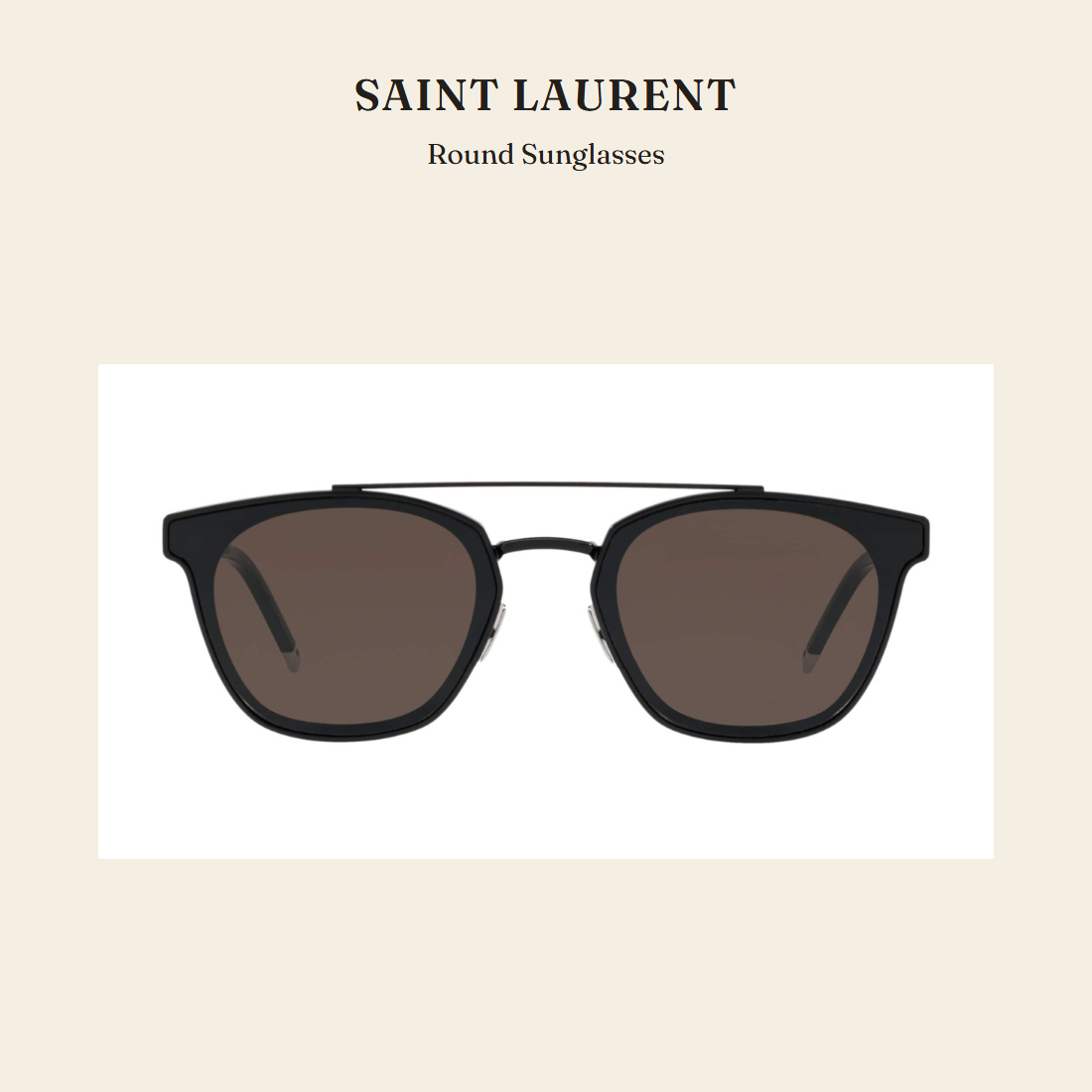 생로랑(Saint Laurent) Round Sunglasses 선글라스 - 영국 정품 직수입 | Lhea UK(레아영국)