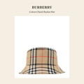 버버리(Burberry) Cotton Check Bucket Hat 모자 - 영국 정품 직수입 | Lhea UK(레아영국)