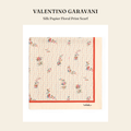 발렌티노 가라바니(Valentino Garavani) Silk Papier Floral Print Scarf 스카프 - 영국 정품 직수입 | Lhea UK(레아영국)