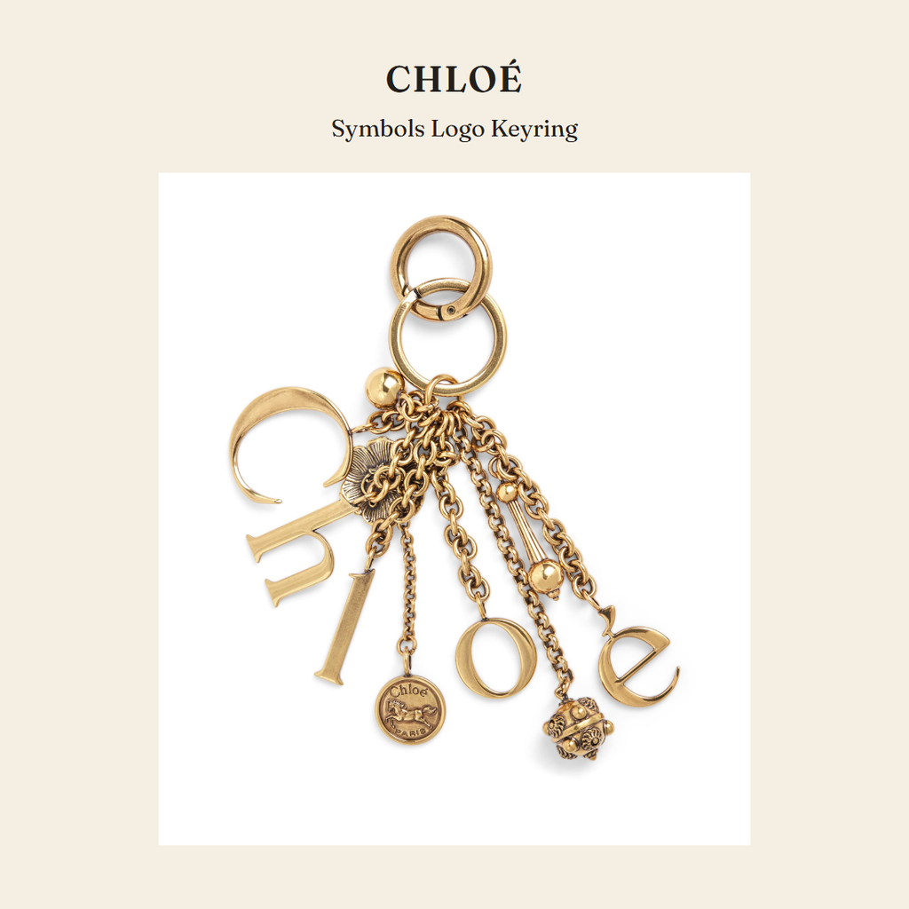 클로에(Chloé) Symbols Logo Keyring - 영국 정품 직수입 | Lhea UK(레아영국)