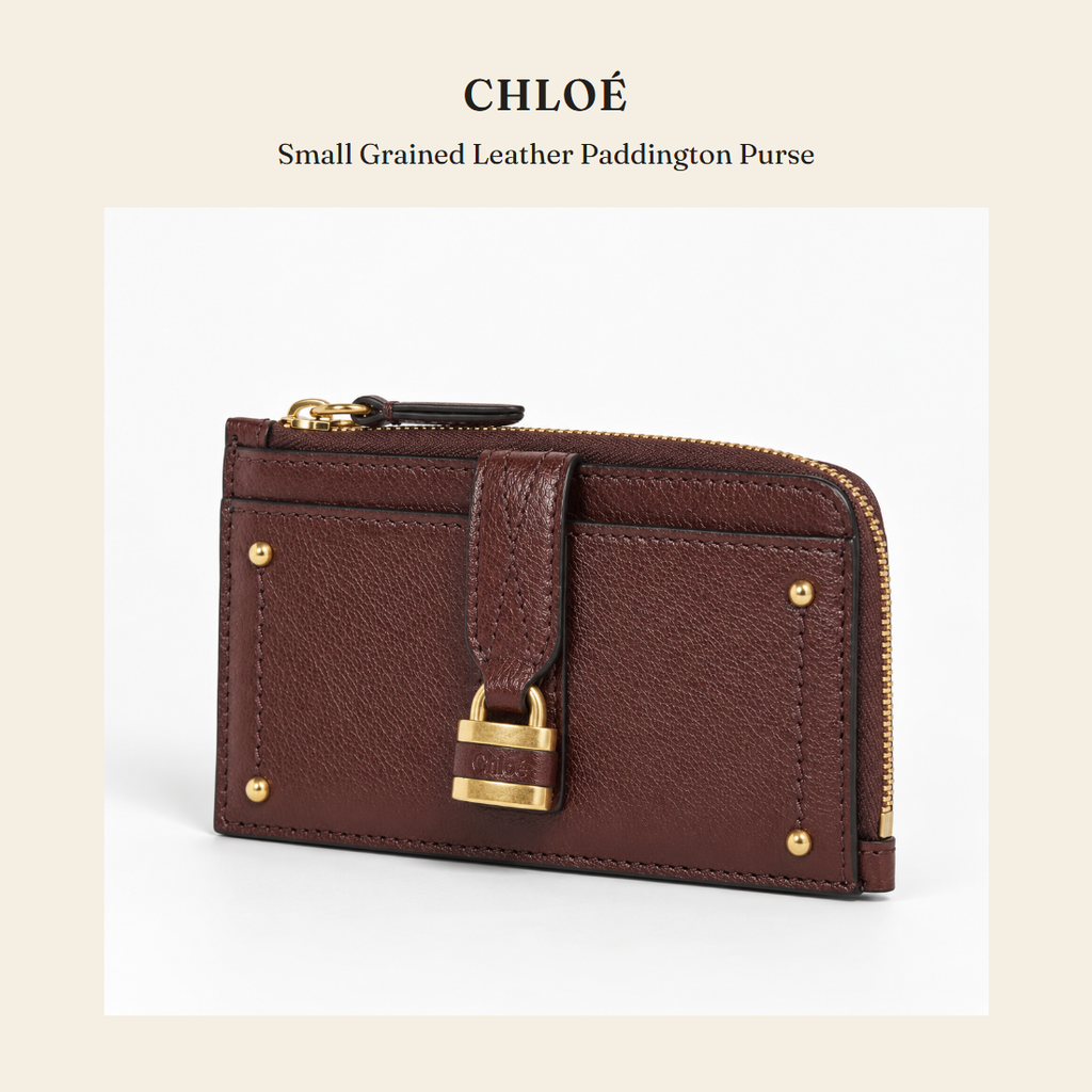 클로에(Chloé) Small Grained Leather Paddington Purse - 영국 정품 직수입 | Lhea UK(레아영국)