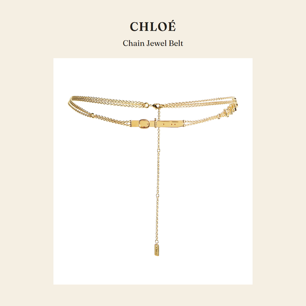 클로에(Chloé) Chain Jewel Belt 벨트 - 영국 정품 직수입 | Lhea UK(레아영국)