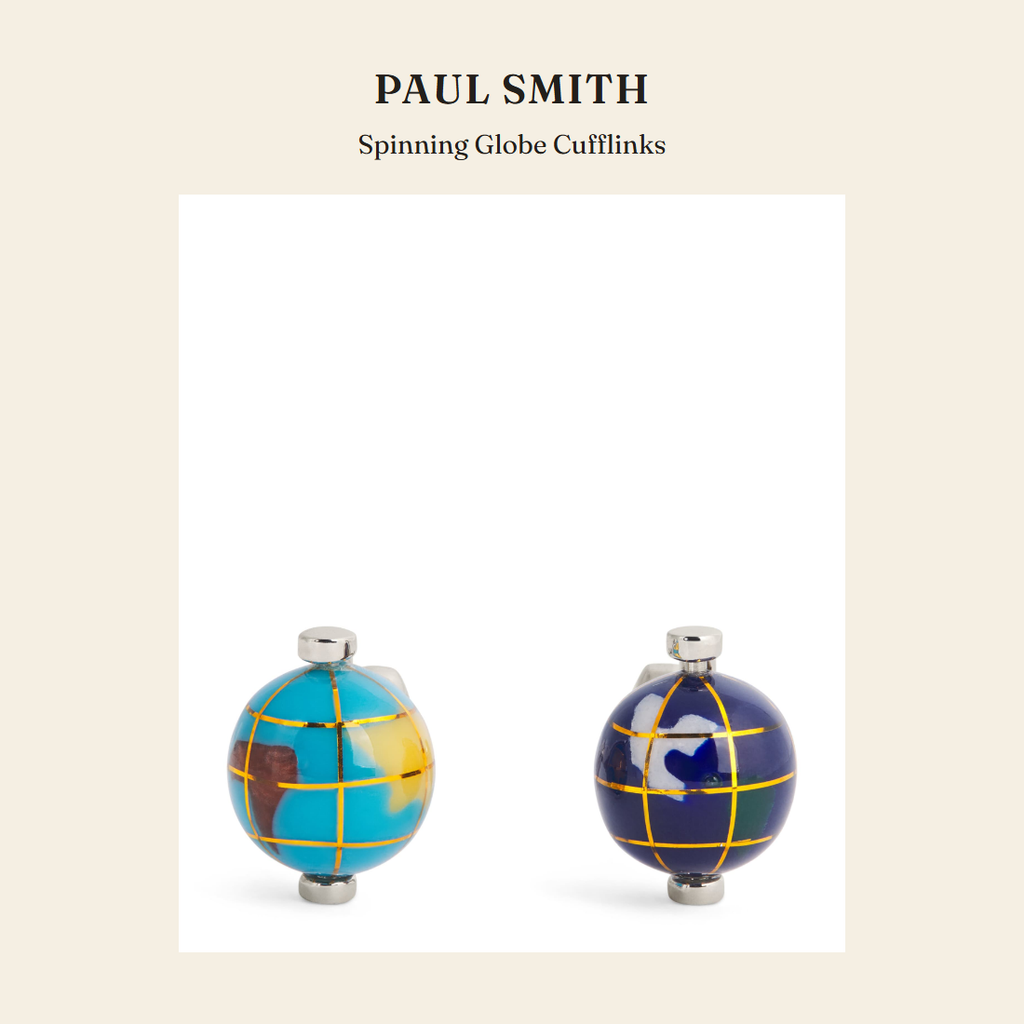 폴 스미스(Paul Smith) Spinning Globe Cufflinks 커프스링크 - 영국 정품 직수입 | Lhea UK(레아영국)