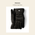 프라다(Prada) Corduroy Logo Gloves 장갑 - 영국 정품 직수입 | Lhea UK(레아영국)