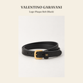 발렌티노 가라바니(Valentino Garavani) Logo-Plaque Belt (Black) 벨트 - 영국직구 정품 | 레아영국