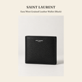 생로랑(Saint Laurent) East/West Grained Leather Wallet (Black) 지갑 - 영국직구 정품 | 레아영국