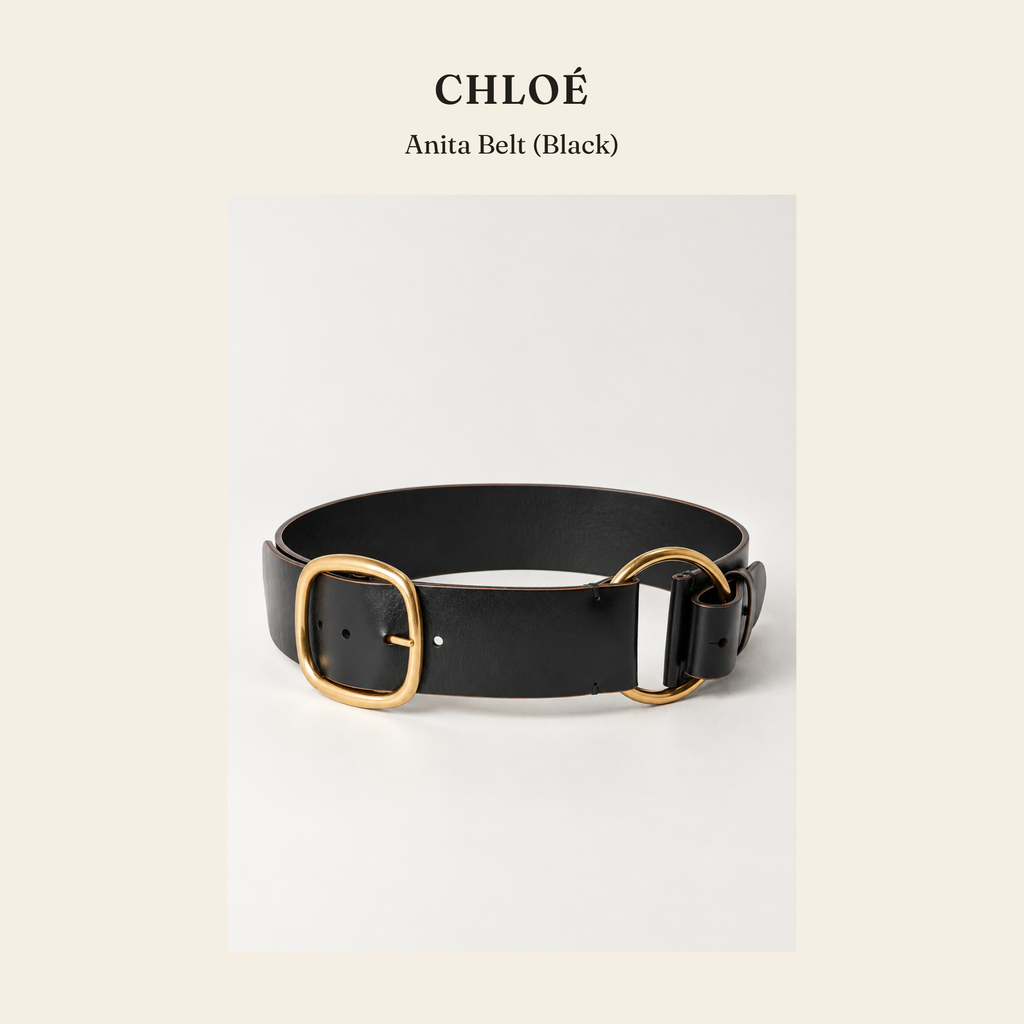 클로에(Chloé) Anita Belt (Black) 벨트 - 영국직구 정품 | 레아영국
