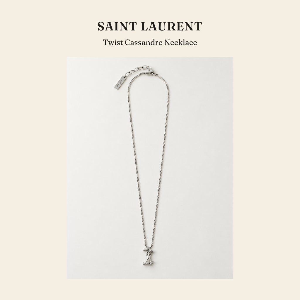 생로랑(Saint Laurent) Twist Cassandre Necklace 주얼리 - 영국직구 정품 | 레아영국