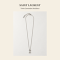 생로랑(Saint Laurent) Twist Cassandre Necklace 주얼리 - 영국직구 정품 | 레아영국