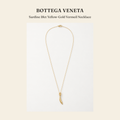 보테가 베네타(Bottega Veneta) Sardine 18ct Yellow-Gold Vermeil Necklace 주얼리 - 영국직구 정품 | 레아영국