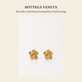 보테가 베네타(Bottega Veneta) Knot 18ct Gold-Plated Sterling Silver Stud Earrings - 영국직구 정품 | 레아영국