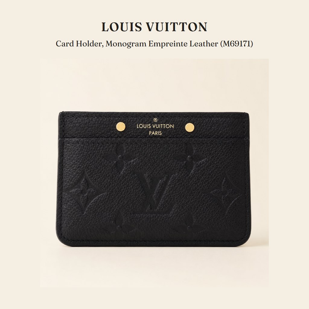 루이비통(Louis Vuitton) Card Holder, Monogram Empreinte Leather (M69171) 지갑 - 영국 정품 직수입 | Lhea UK(레아영국)
