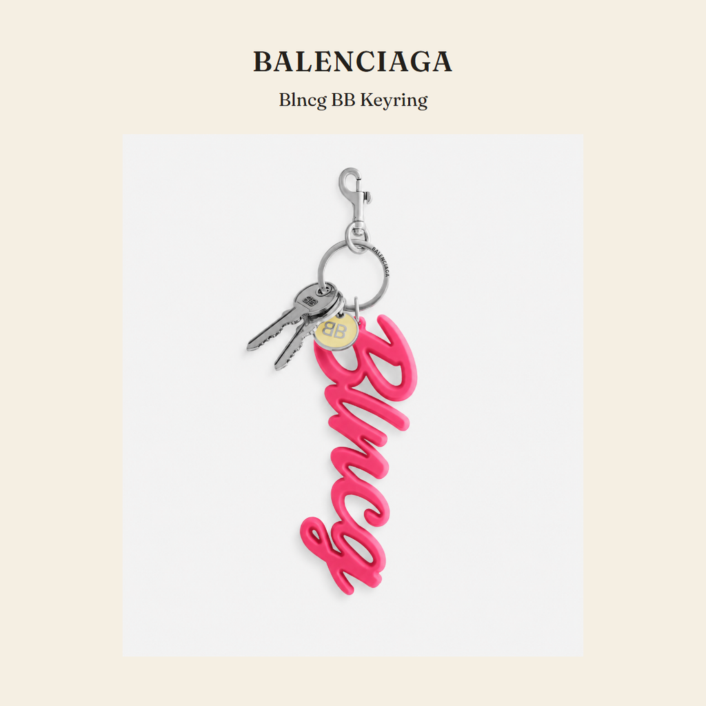 발렌시아가(Balenciaga) Blncg BB Keyring - 영국 정품 직수입 | Lhea UK(레아영국)