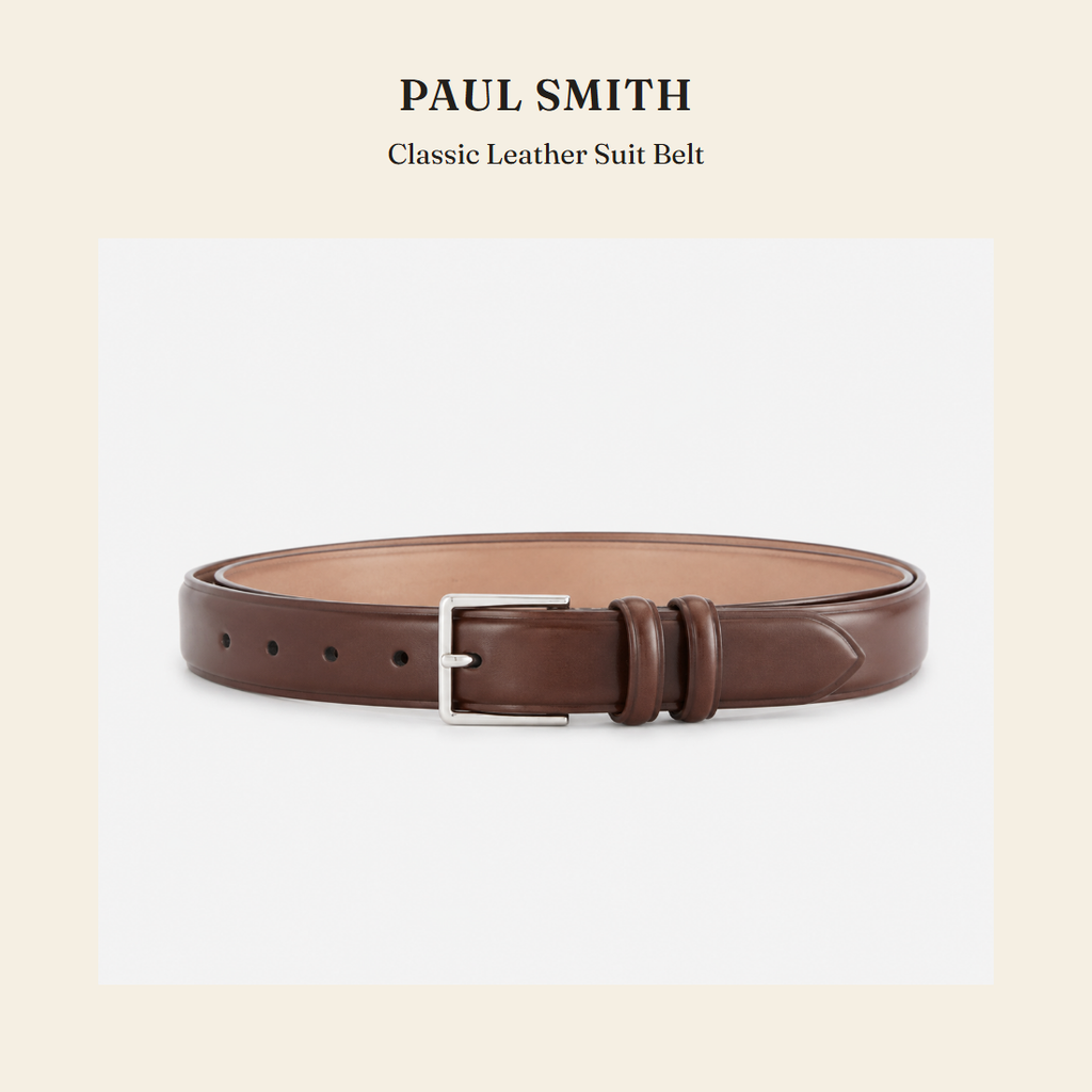 폴 스미스(Paul Smith) Classic Leather Suit Belt 벨트 - 영국 정품 직수입 | Lhea UK(레아영국)