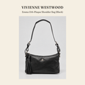 비비안 웨스트우드(Vivienne Westwood) Emma Orb-Plaque Shoulder Bag (Black) 숄더백 - 영국 정품 직수입 | Lhea UK(레아영국)
