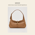 구찌(Gucci) Jackie Grainy Leather Shoulder Bag (Brown) 숄더백 - 영국 정품 직수입 | Lhea UK(레아영국)