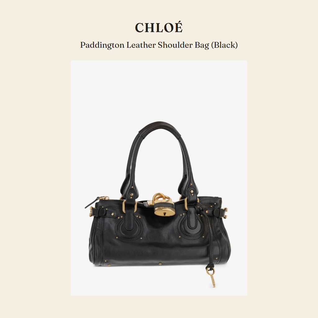 클로에(Chloé) Paddington Leather Shoulder Bag (Black) 숄더백 - 영국 정품 직수입 | Lhea UK(레아영국)