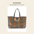 버버리(Burberry) Medium Highlands Tote (Neutrals) 토트백 - 영국 정품 직수입 | Lhea UK(레아영국)