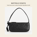 보테가 베네타(Bottega Veneta) Nodo Intrecciato Leather Shoulder Bag (Black Gold) 숄더백 - 영국 정품 직수입 | Lhea UK(레아영국)