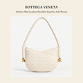 보테가 베네타(Bottega Veneta) Solstice Mini Leather Shoulder Bag (Sea Salt/Brass) 숄더백 - 영국 정품 직수입 | Lhea UK(레아영국)