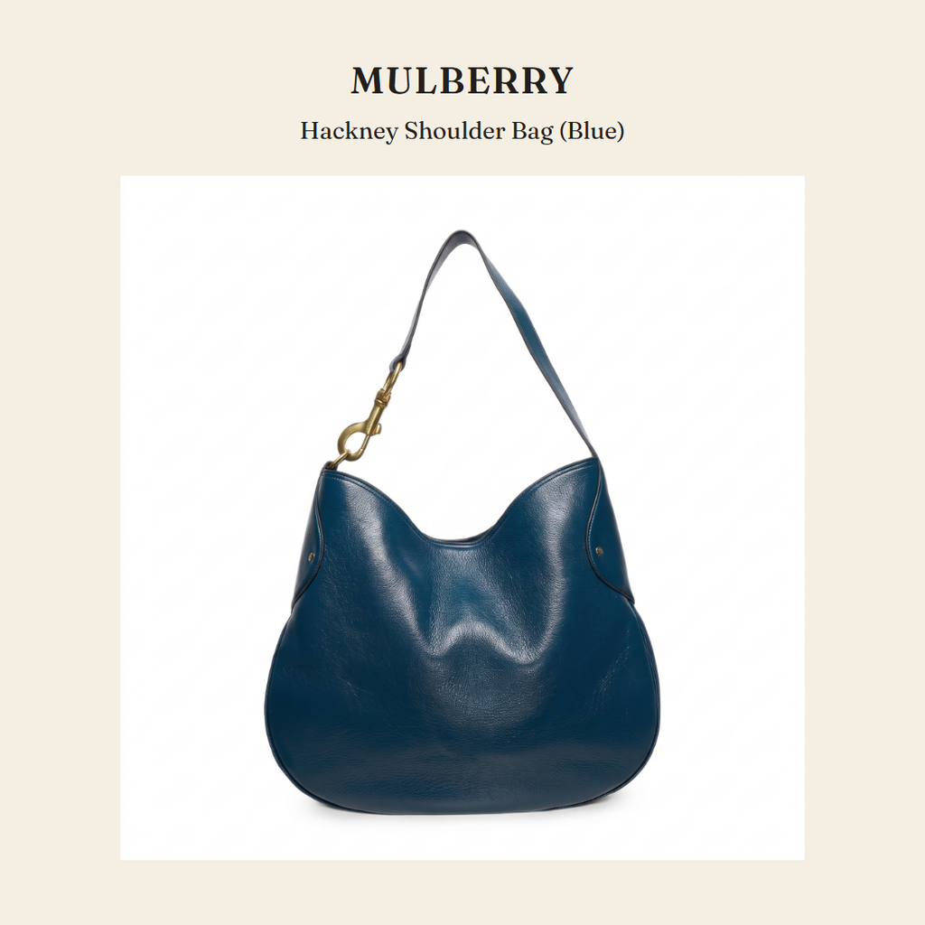 멀버리(Mulberry) Hackney Shoulder Bag (Blue) 숄더백 - 영국 정품 직수입 | Lhea UK(레아영국)