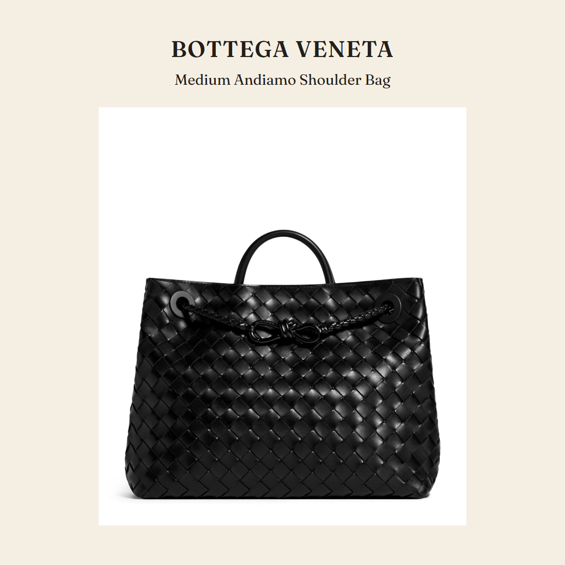보테가 베네타(Bottega Veneta) Medium Andiamo Shoulder Bag 숄더백 - 영국 정품 직수입 | Lhea UK(레아영국)
