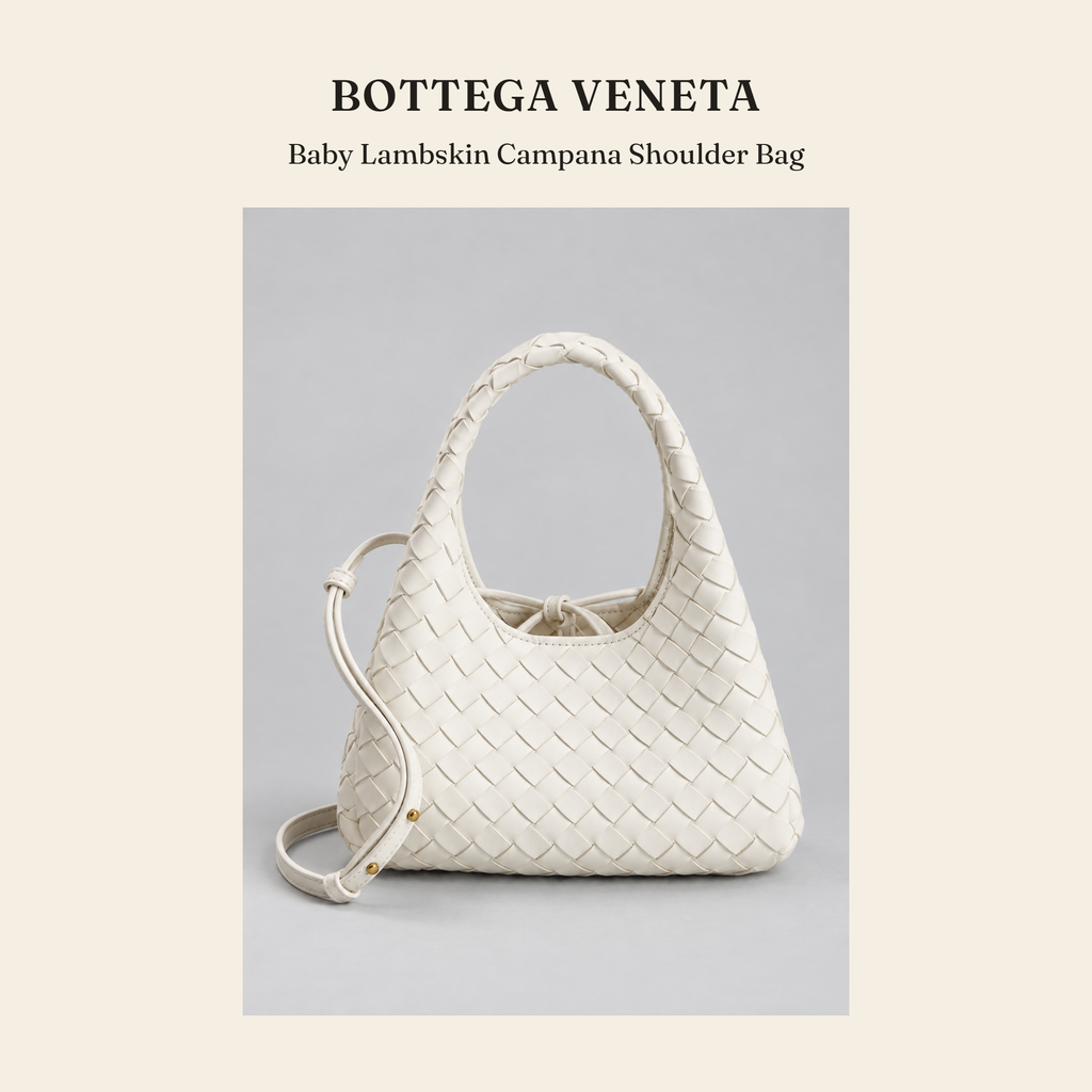 보테가 베네타(Bottega Veneta) Baby Lambskin Campana Shoulder Bag 숄더백 - 영국직구 정품 | 레아영국