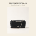 비비안 웨스트우드(Vivienne Westwood) Chain Crossbody Purse (Black) - 영국 정품 직수입 | Lhea UK(레아영국)