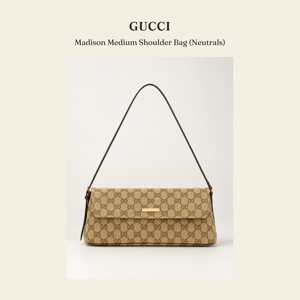 구찌(Gucci) Madison Medium Shoulder Bag (Neutrals) 숄더백 - 영국직구 정품 | 레아영국