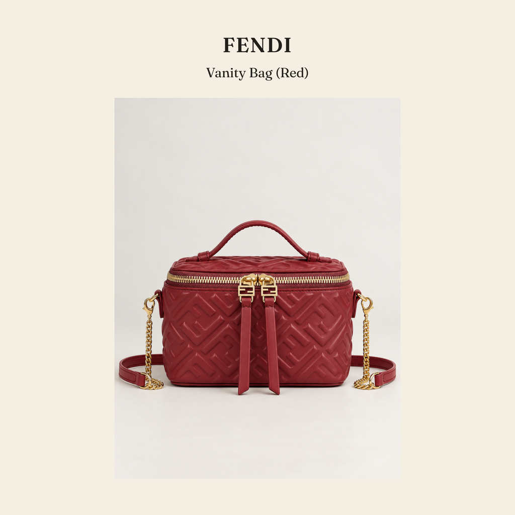 펜디(Fendi) Vanity Bag (Red) - 영국직구 정품 | 레아영국