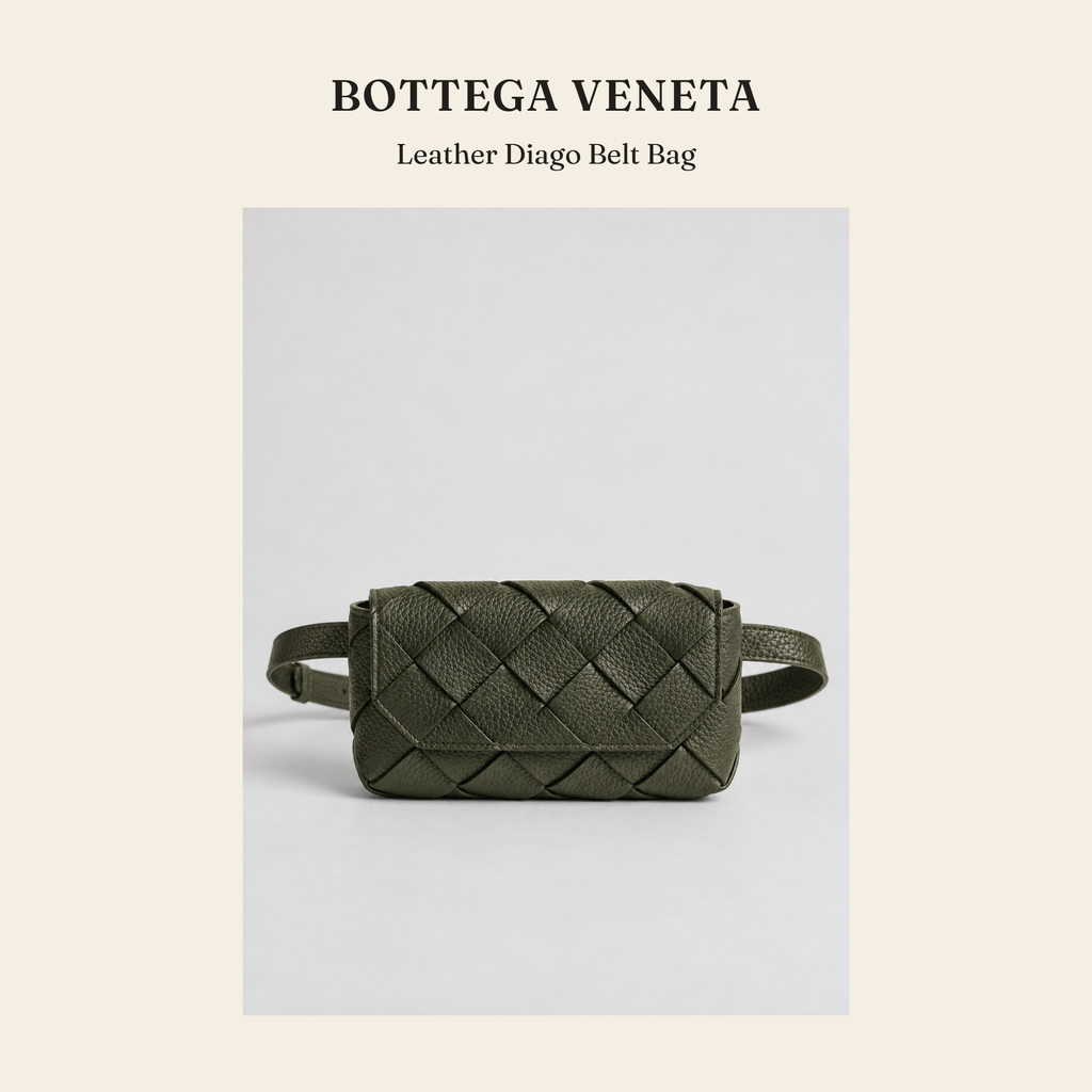 보테가 베네타(Bottega Veneta) Leather Diago Belt Bag - 영국직구 정품 | 레아영국