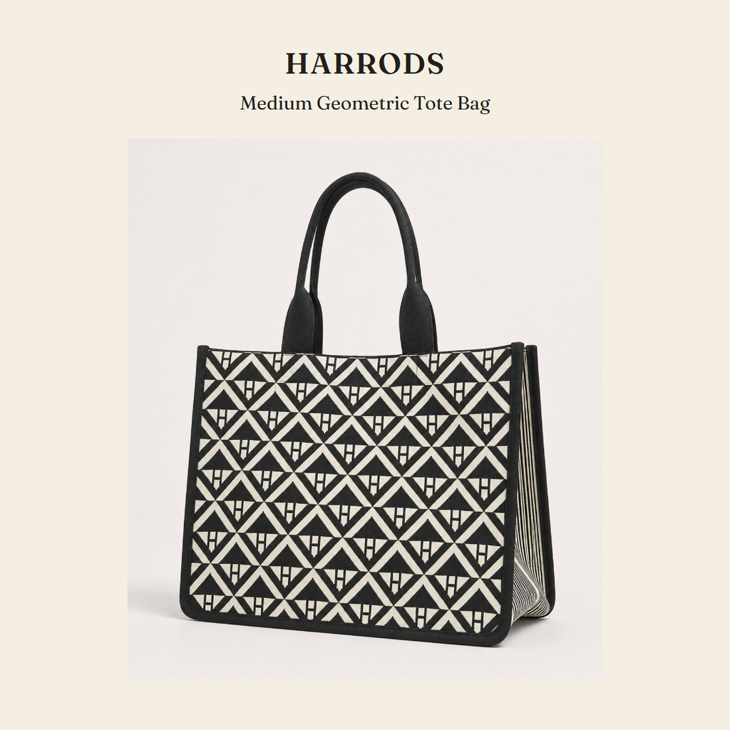 해로즈(Harrods) Medium Geometric Tote Bag 토트백 - 영국 정품 직수입 | Lhea UK(레아영국)