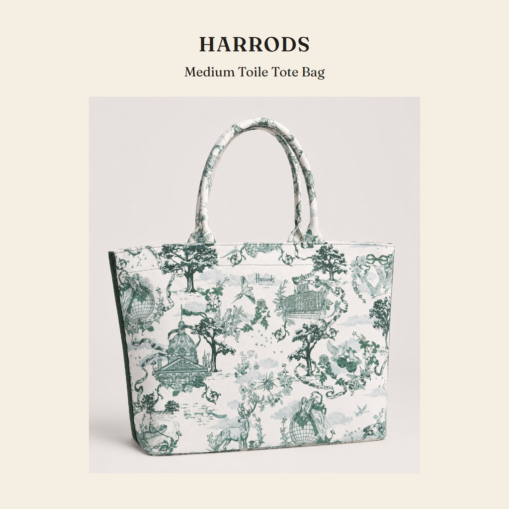해로즈(Harrods) Medium Toile Tote Bag 토트백 - 영국 정품 직수입 | Lhea UK(레아영국)