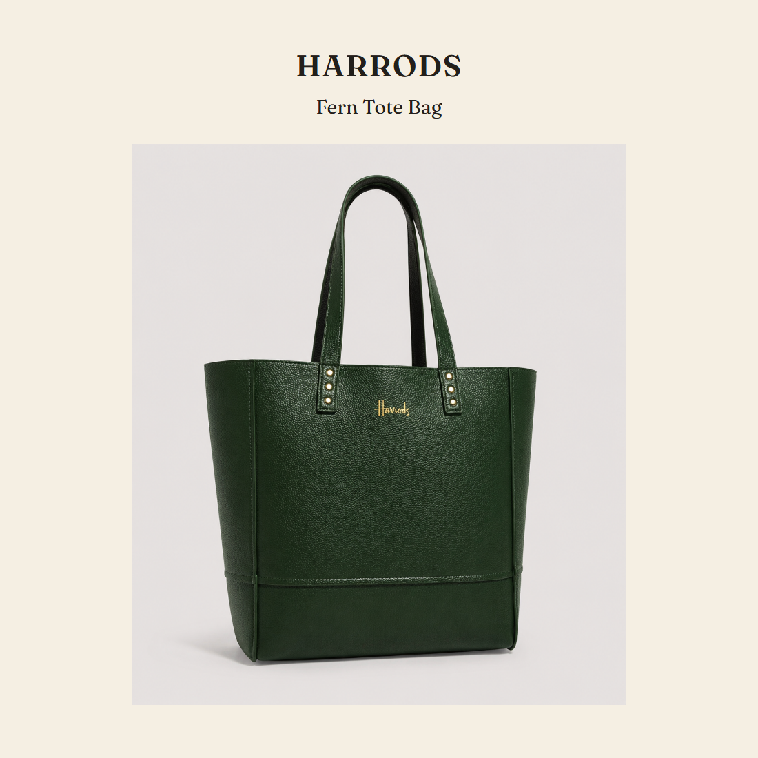 해로즈(Harrods) Fern Tote Bag 토트백 - 영국 정품 직수입 | Lhea UK(레아영국)