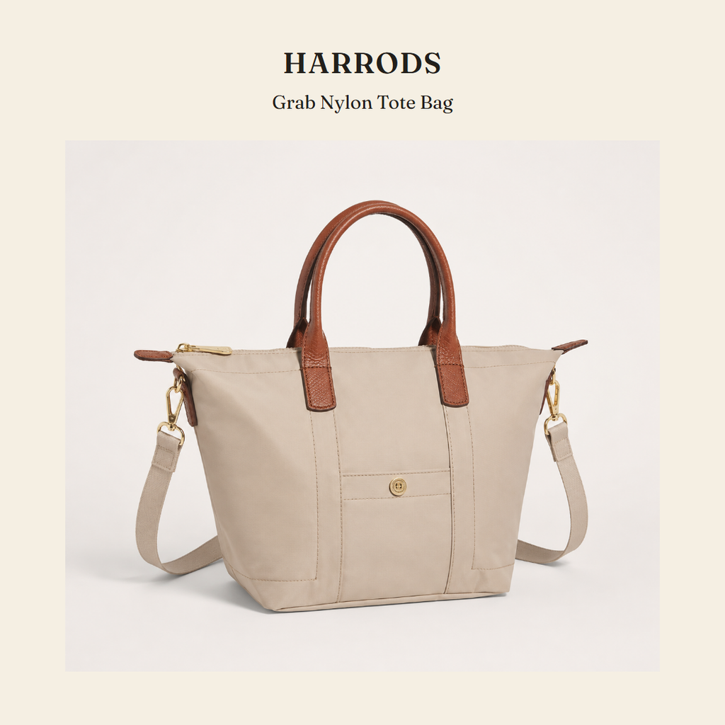 해로즈(Harrods) Grab Nylon Tote Bag 토트백 - 영국 정품 직수입 | Lhea UK(레아영국)