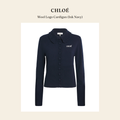 클로에(Chloé) Wool Logo Cardigan (Ink Navy) 니트웨어 - 영국 정품 직수입 | Lhea UK(레아영국)