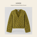 가니(GANNI) Jumper In Brushed Mohair (Green) 니트웨어 - 영국 정품 직수입 | Lhea UK(레아영국)