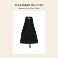 알렉산더 맥퀸(Alexander McQueen) Sleeveless Top In Black (Black) - 영국 정품 직수입 | Lhea UK(레아영국)