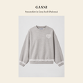가니(GANNI) Sweatshirt in Grey Isoli (Paloma) - 영국 정품 직수입 | Lhea UK(레아영국)