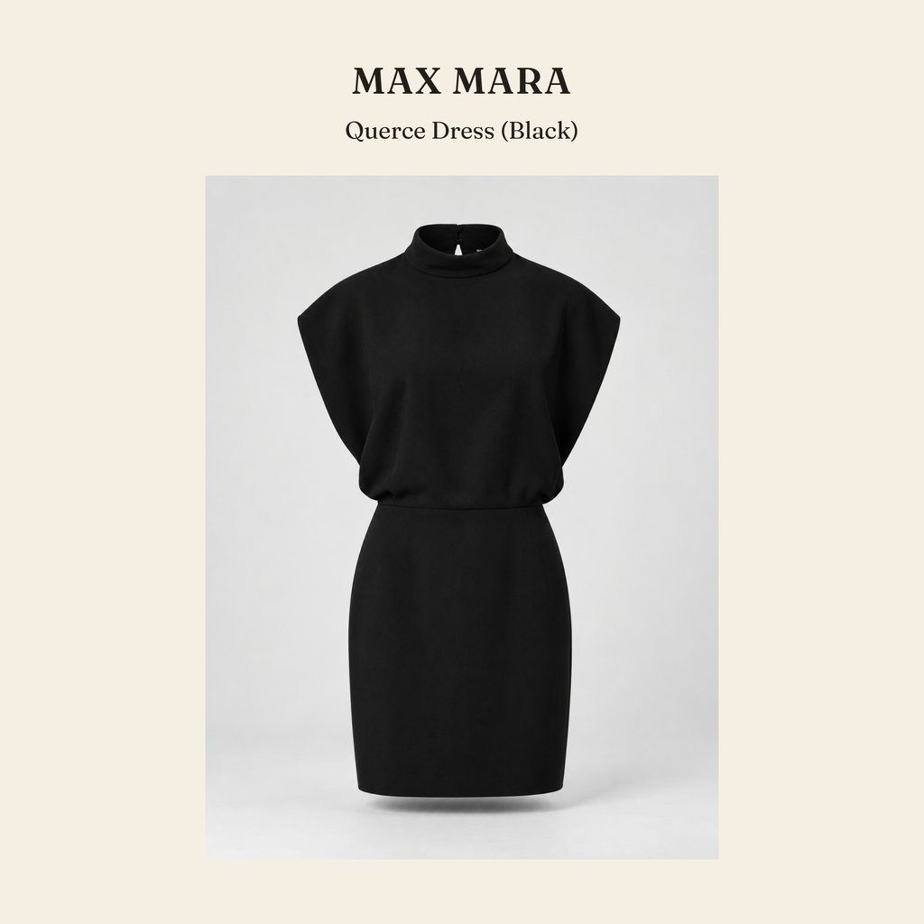 막스마라(Max Mara) Querce Dress (Black) 원피스 - 영국직구 정품 | 레아영국