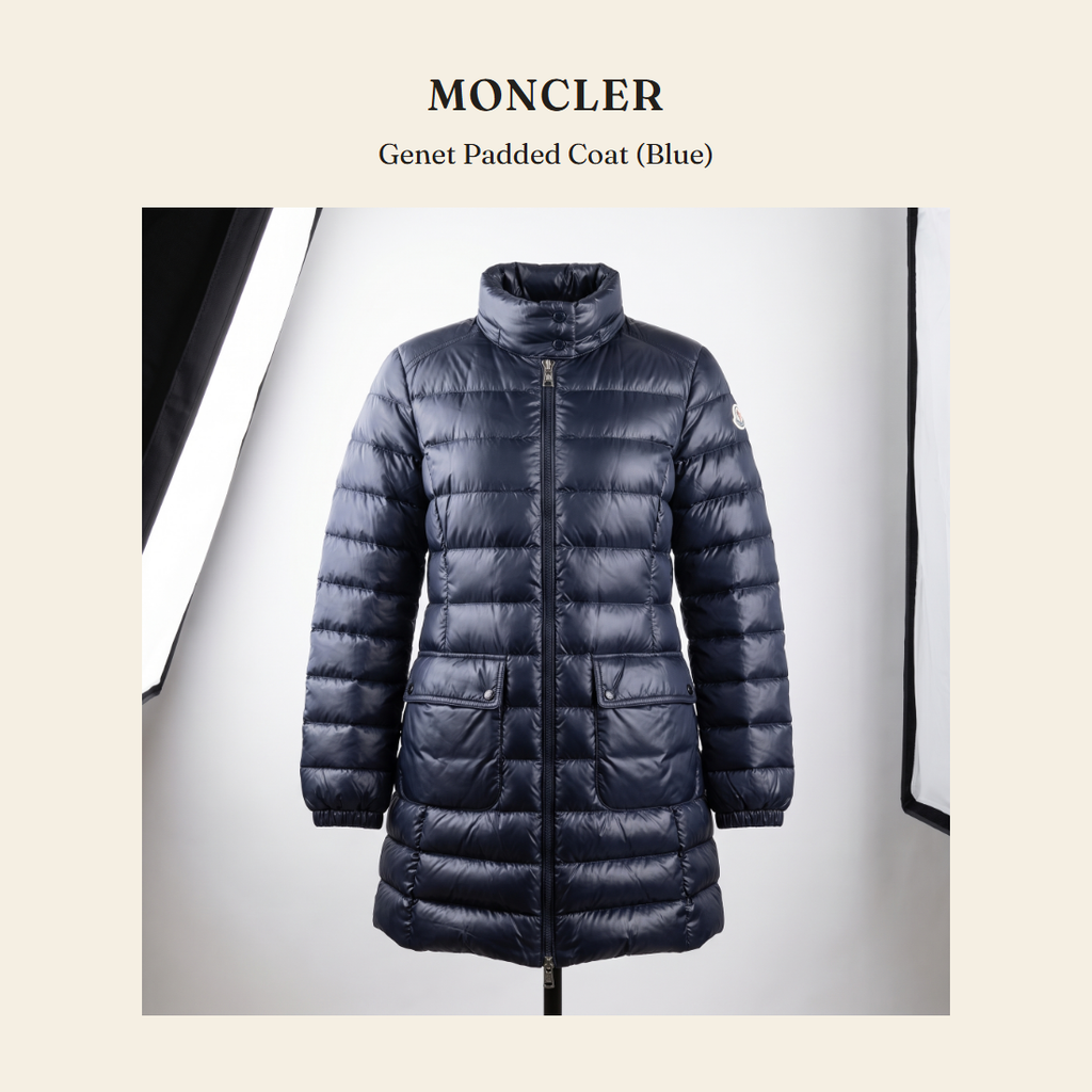 몽클레르(Moncler) Genet Padded Coat (Blue) - 영국 정품 직수입 | Lhea UK(레아영국)