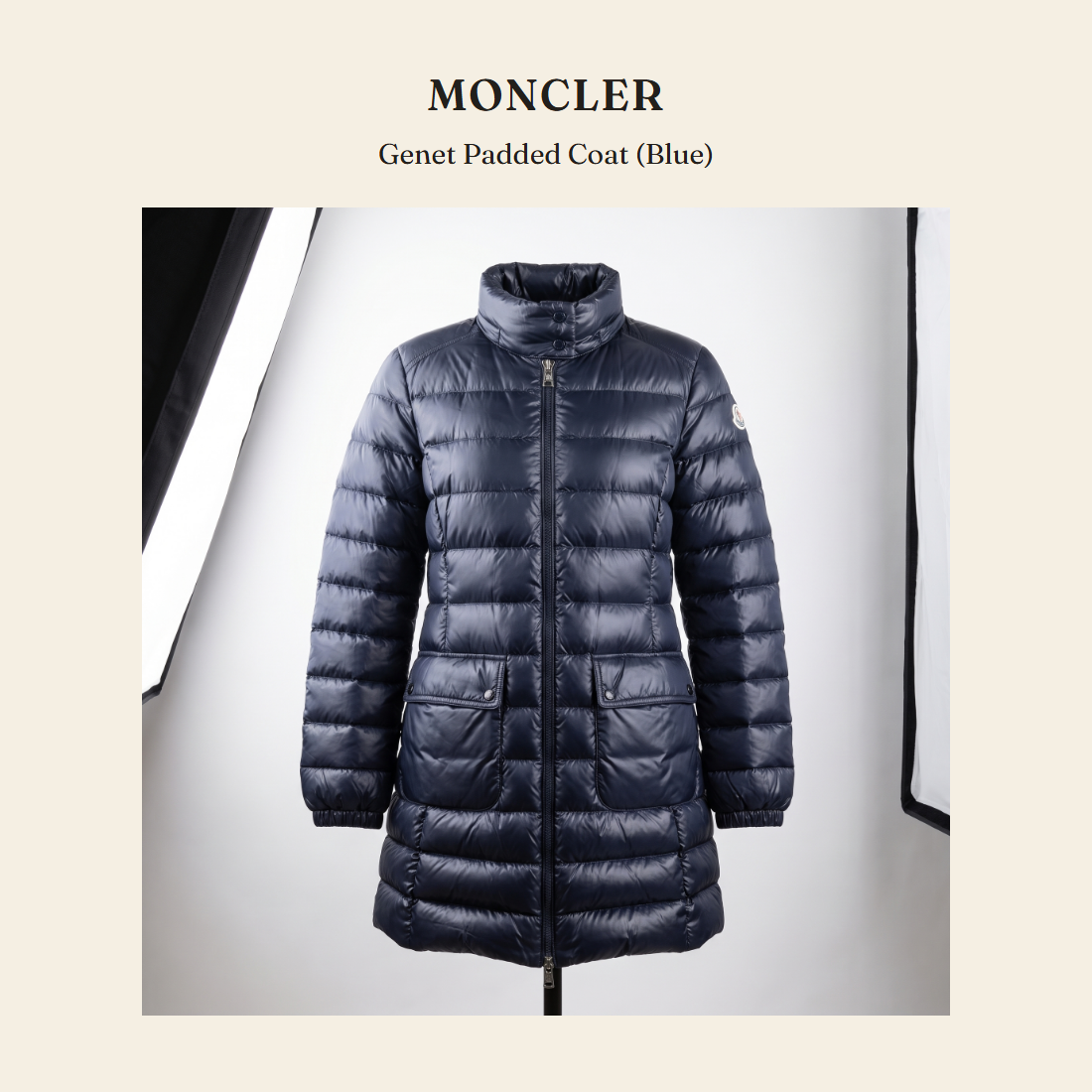 몽클레르(Moncler) Genet Padded Coat (Blue) - 영국 정품 직수입 | Lhea UK(레아영국)