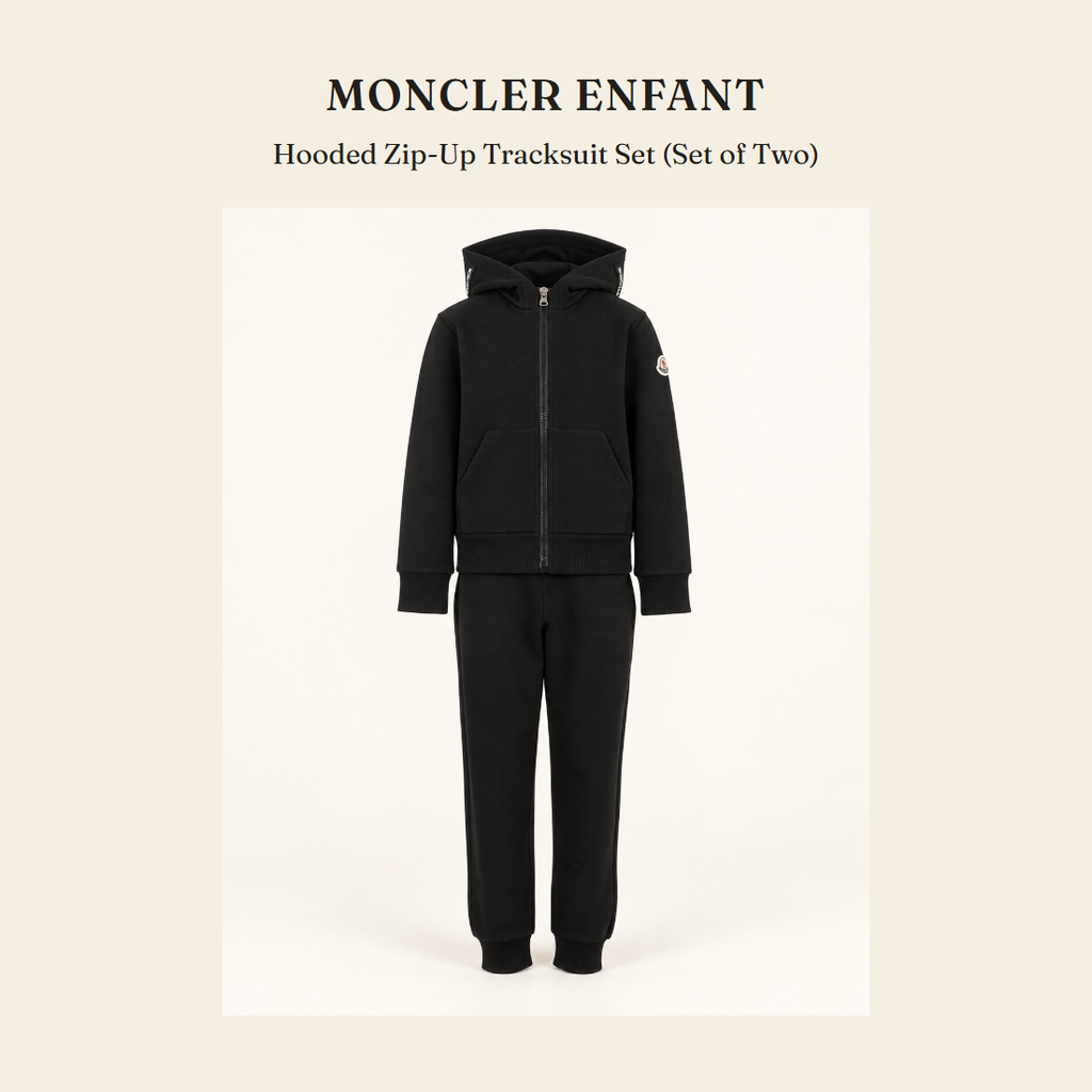 몽클레르 앙팡(Moncler Enfant) Hooded Zip-Up Tracksuit Set (Set of Two) - 영국 정품 직수입 | Lhea UK(레아영국)