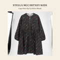 스텔라 매카트니 키즈(Stella McCartney Kids) Logo Print Zip-Up Dress (Black) 원피스 - 영국 정품 직수입 | Lhea UK(레아영국)
