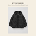 지방시 키즈(Givenchy Kids) Quilted Hooded Jacket (Boys, Black, UK Sale) - 영국 정품 직수입 | Lhea UK(레아영국)
