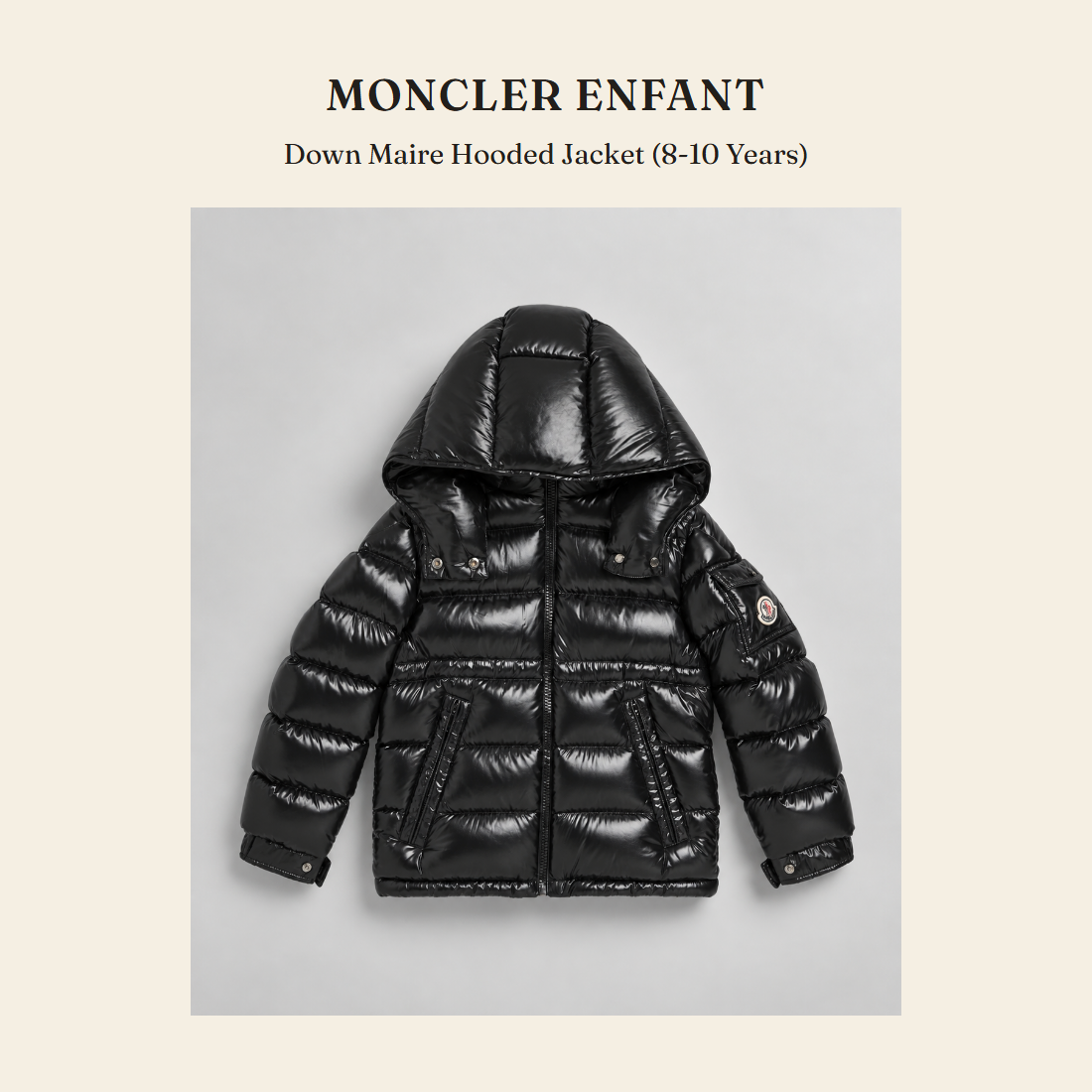 몽클레르 앙팡(Moncler Enfant) Down Maire Hooded Jacket (8-10 Years) - 영국 정품 직수입 | Lhea UK(레아영국)