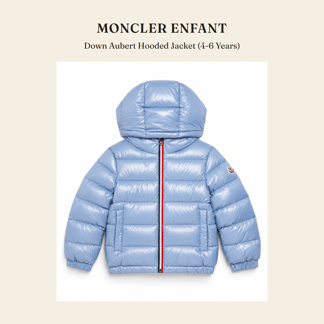 몽클레르 앙팡(Moncler Enfant) Down Aubert Hooded Jacket (4-6 Years) - 영국 정품 직수입 | Lhea UK(레아영국)