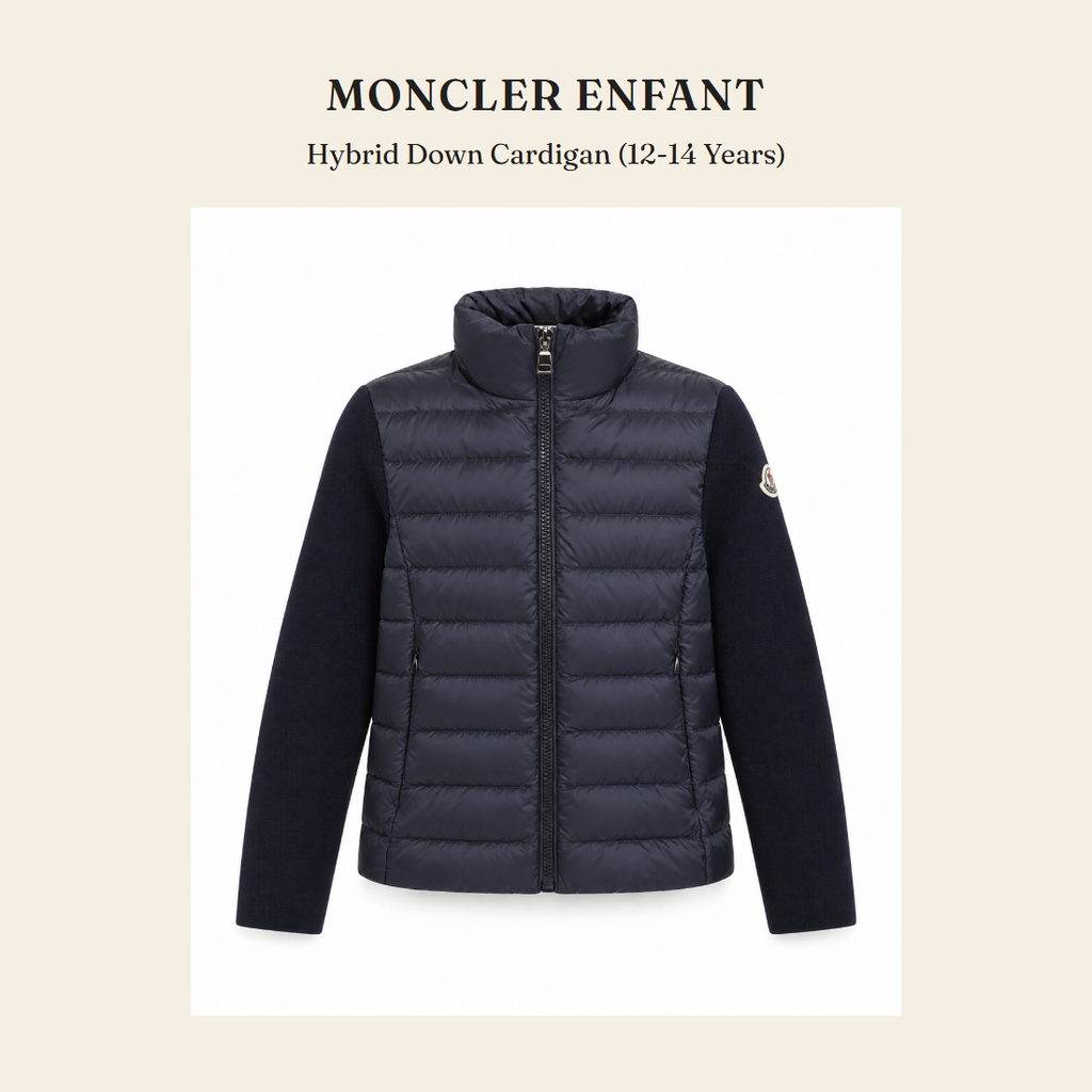몽클레르 앙팡(Moncler Enfant) Hybrid Down Cardigan (12-14 Years) - 영국 정품 직수입 | Lhea UK(레아영국)