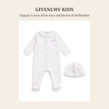 지방시 키즈(Givenchy Kids) Organic Cotton All-In-One and Hat Set (6-18 Months) - 영국 정품 직수입 | Lhea UK(레아영국)