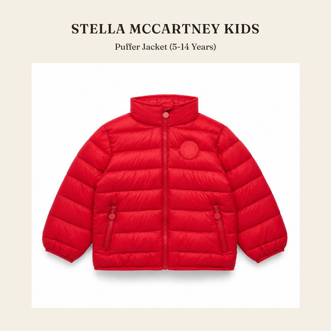 스텔라 매카트니 키즈(Stella McCartney Kids) Puffer Jacket (5-14 Years) - 영국 정품 직수입 | Lhea UK(레아영국)